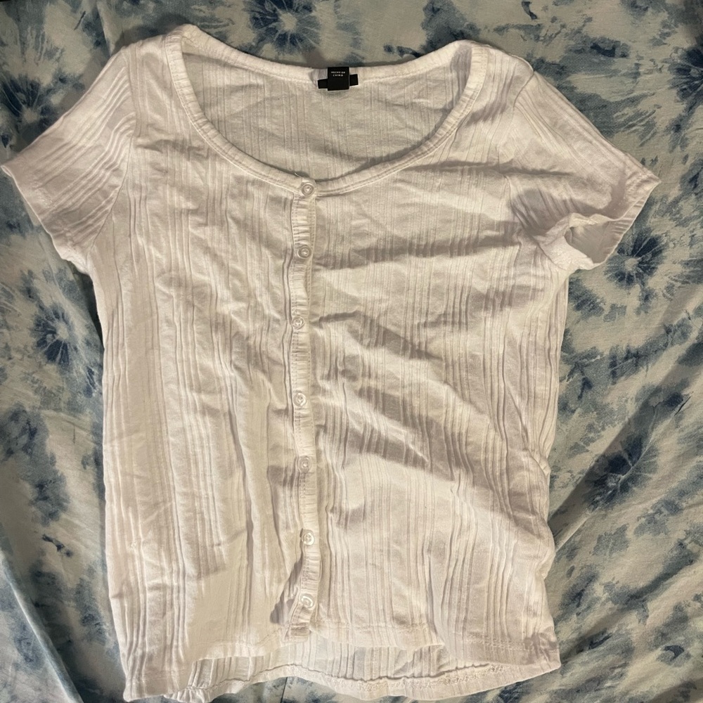 white top